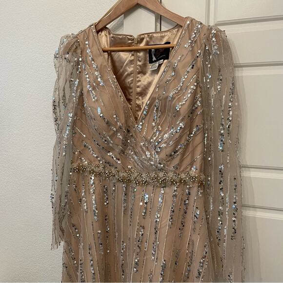 Mac Duggal Sequin Embellished Gown 67859 - Picture 6 of 7